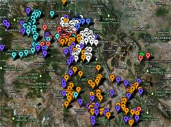 Map of All Items  |  8000 Photos  |  Idaho and the Nation, 1880-1990