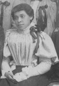 Jennie Hughes Smith - Cropped from the graduation photo from 1899