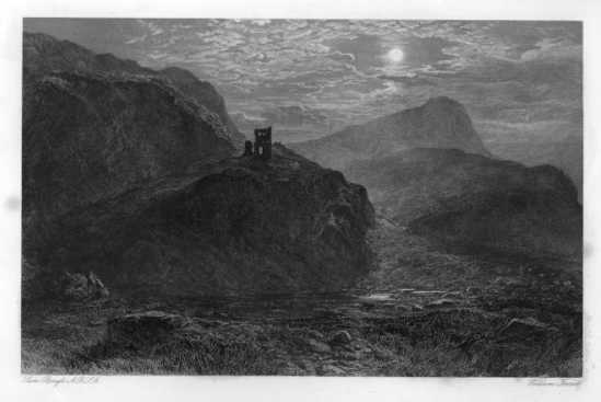 Engraving: Muschat's Cairn, 1873.