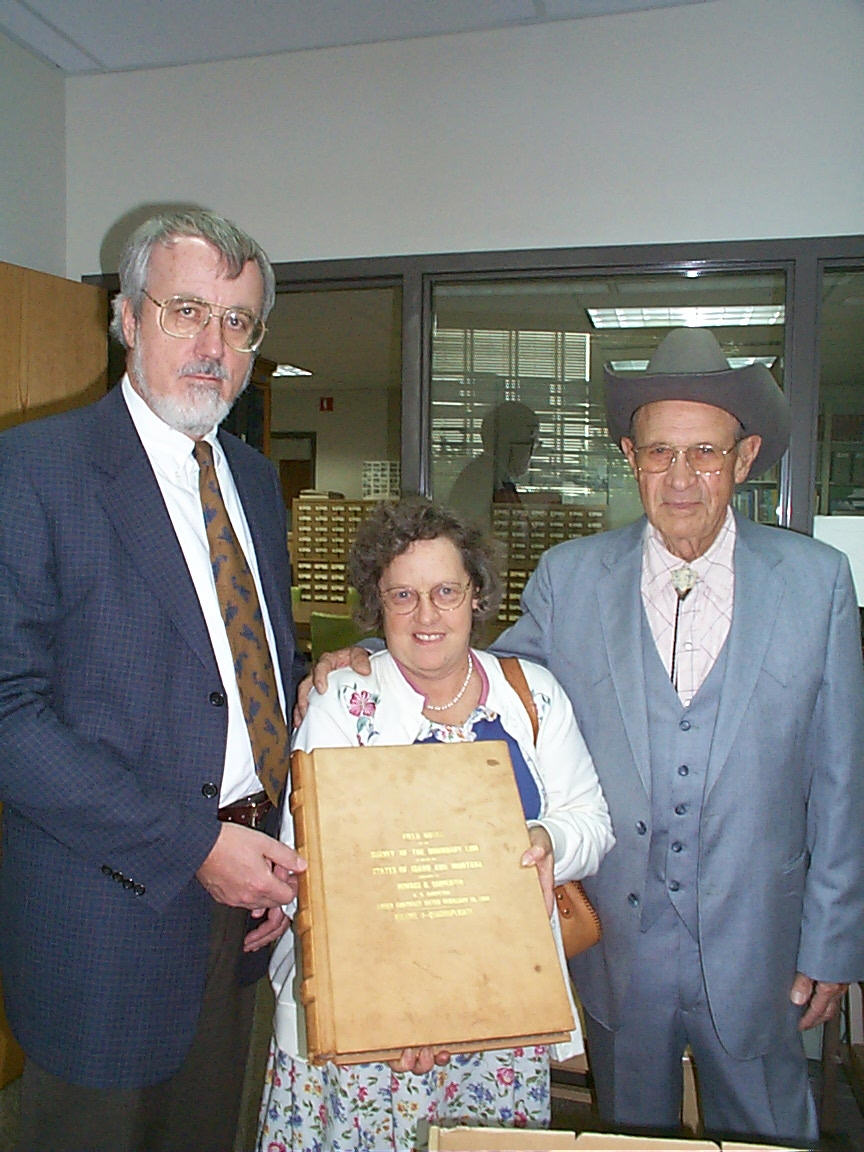 Presenting the Carpenter boundary survey volumes.