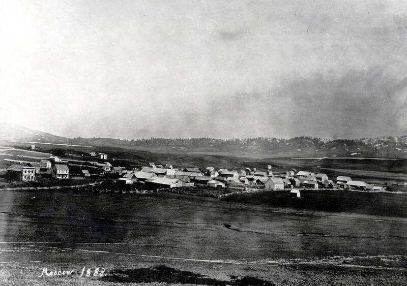 Panoramic view of Moscow, Idaho