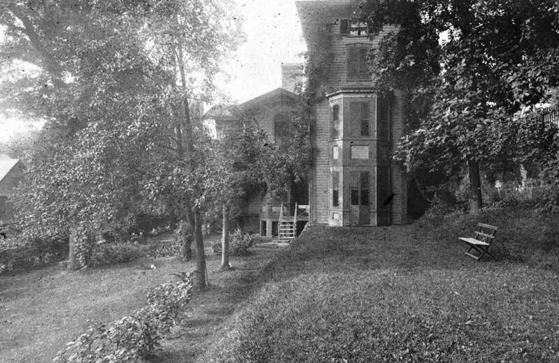 Rear view of McConnell house at 110 South Adams Street? Moscow, Idaho.