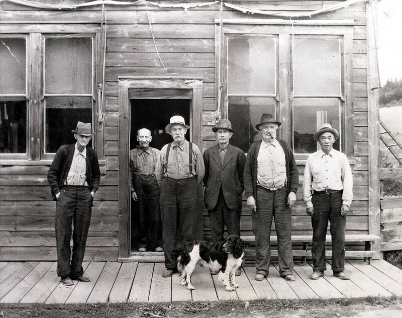 Saloon burned with the town in 1924