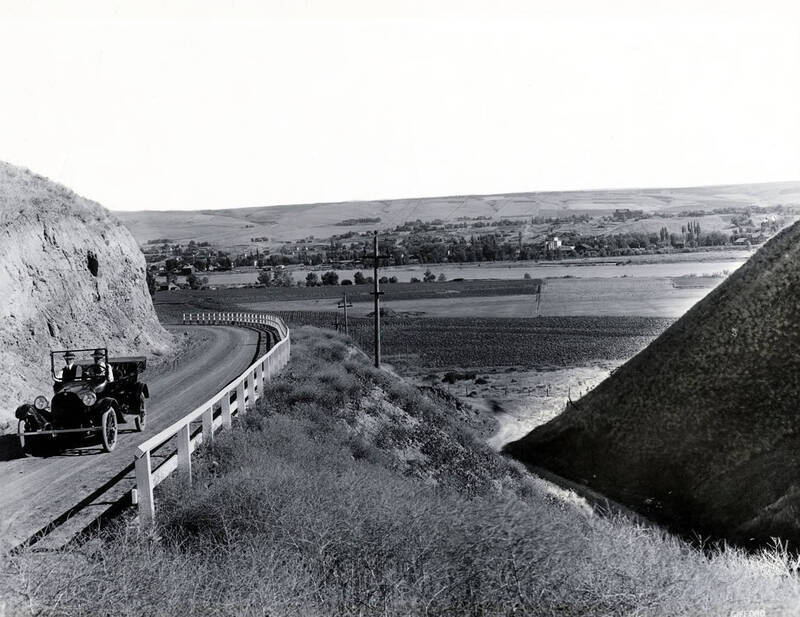 Highway 95 on the Lewiston Hill.