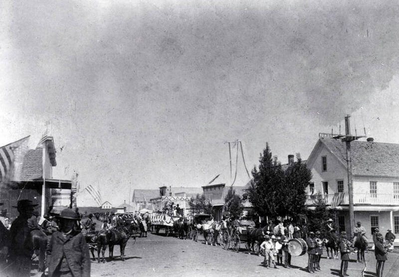 4th of July parade. Grangeville, Idaho.