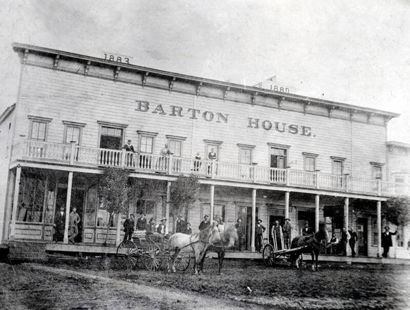 Built by R.H. Barton, Moscow's first hotel proprietor
