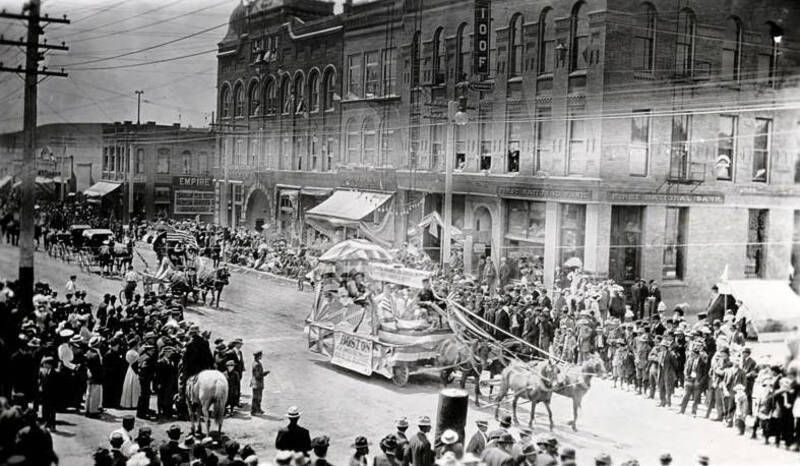 4th of July parade on Main Street. Moscow, Idaho.