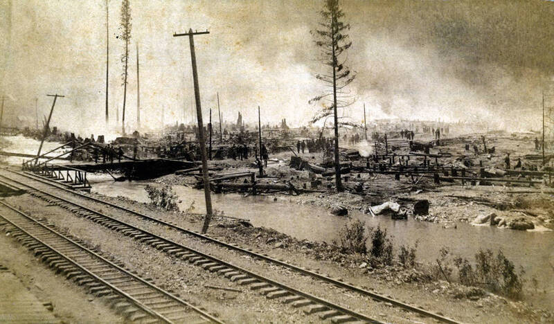 Taken 12 hours after the fire