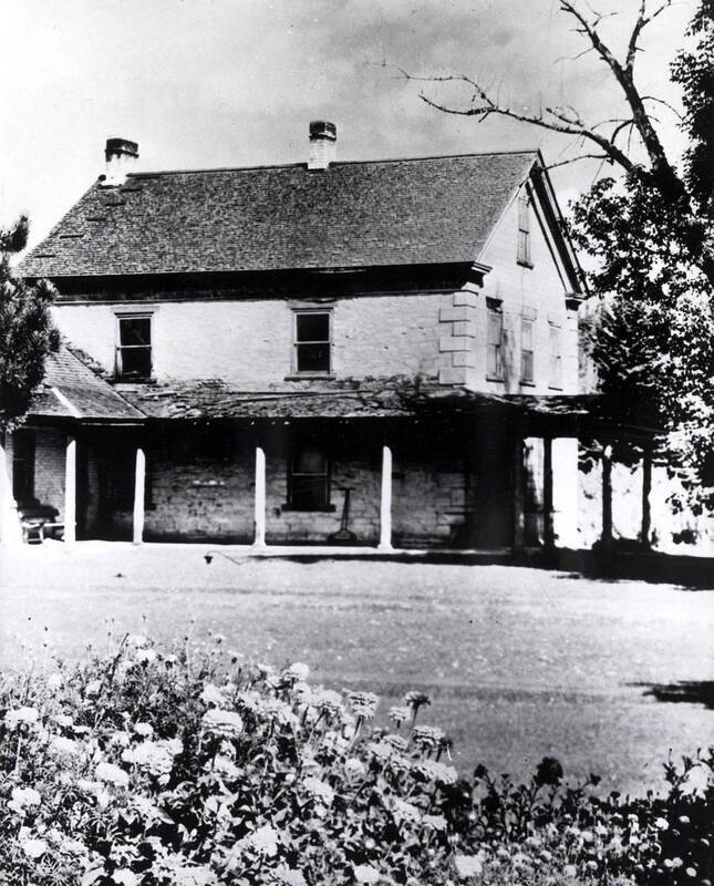 First house built in Idaho?