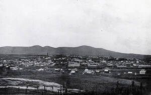Panoramic view of Moscow, Idaho.