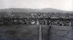 Panoramic view of Moscow, Idaho.