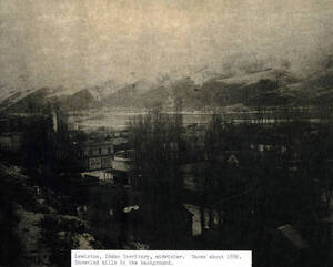 Several buildings are identified on oversize copy.