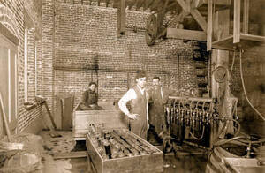 Bottling room. C. Weisgerber Brewery. Lewiston, Idaho.