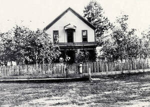 Judge Joseph K. Vincent home (1822- ). Mount Idaho. Idaho.