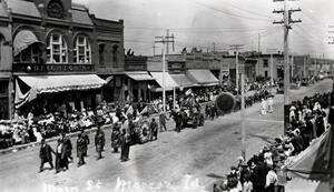 4th of July parade on Main Street. Moscow, Idaho.