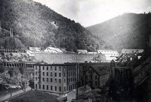 Tiger Hotel and Hercules Plant #5. Burke, Idaho.