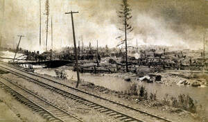 Taken 12 hours after the fire