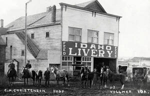 C.A. Christenson, proprietor. Vollmer later became Craigmont, Idaho