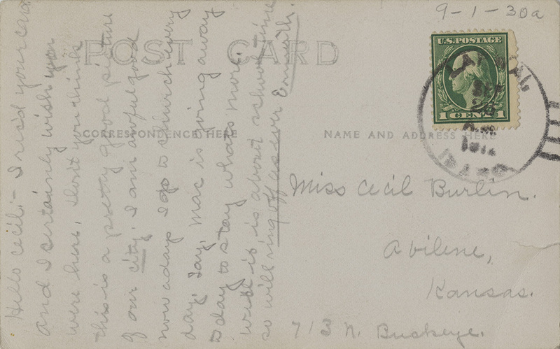 Lapwai, Idaho. Aerial.