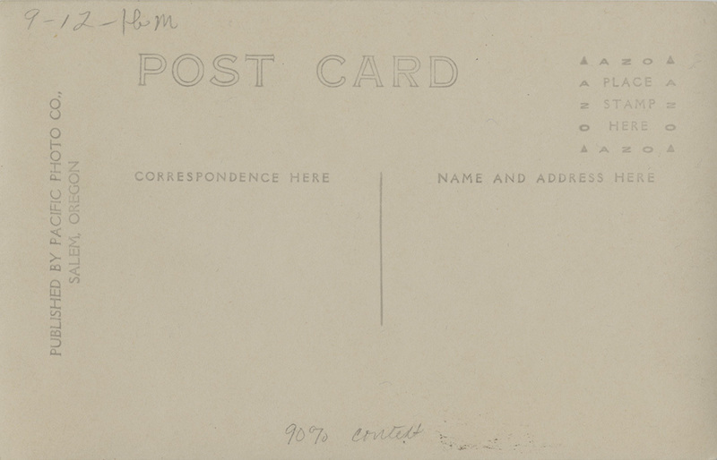 View from School of Mines. Administration Building. University of Idaho. No. 45.