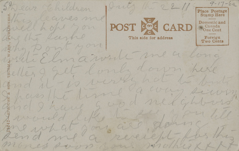 A young apple and peach orchard, Lewiston, Idaho.