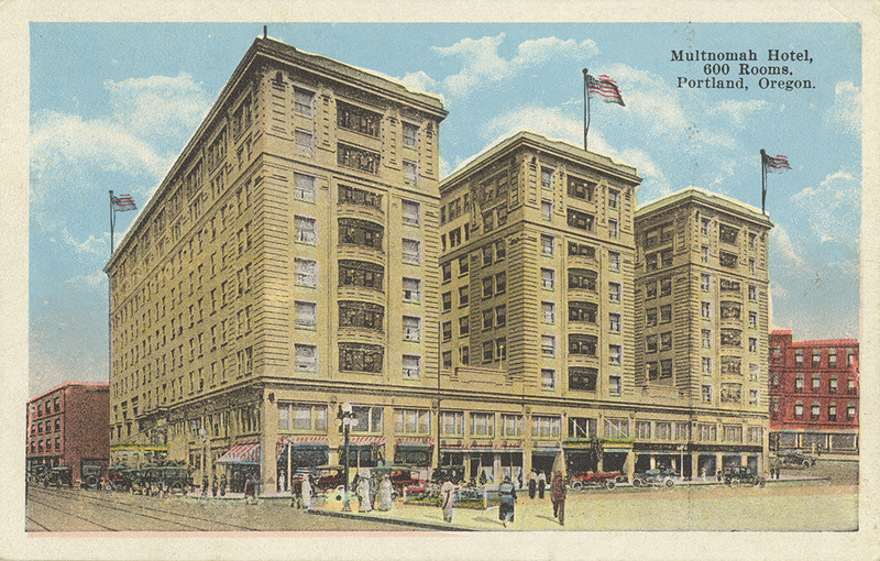 Multnomah Hotel, 600 Rooms, Portland, Oregon