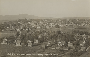 Postcard of Moscow, Idaho from the University of Idaho.