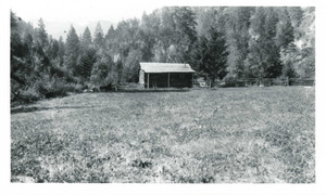 Uncle Dave Lewis' Cabin on Lower Big Creek