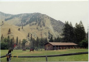 Stock and intern's cabin at Taylor Wilderness Research Station
