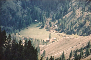 Early spring at Taylor Wilderness Research Station, from Cliff Creek drainage