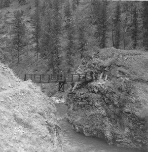 Bighorn Bridge on lower Big Creek