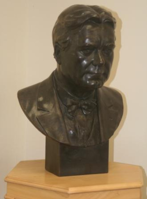 item thumbnail for Bust of William Edgar Borah by L. Devalentin