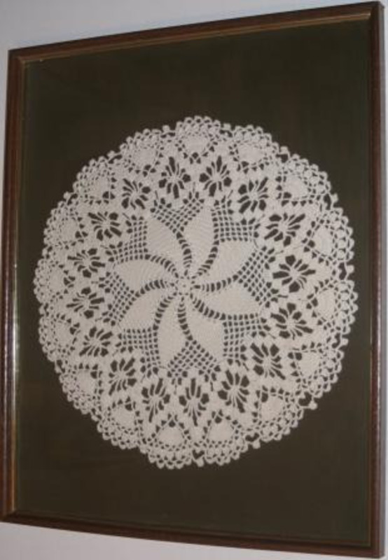 item thumbnail for Crocheted Circle Doily