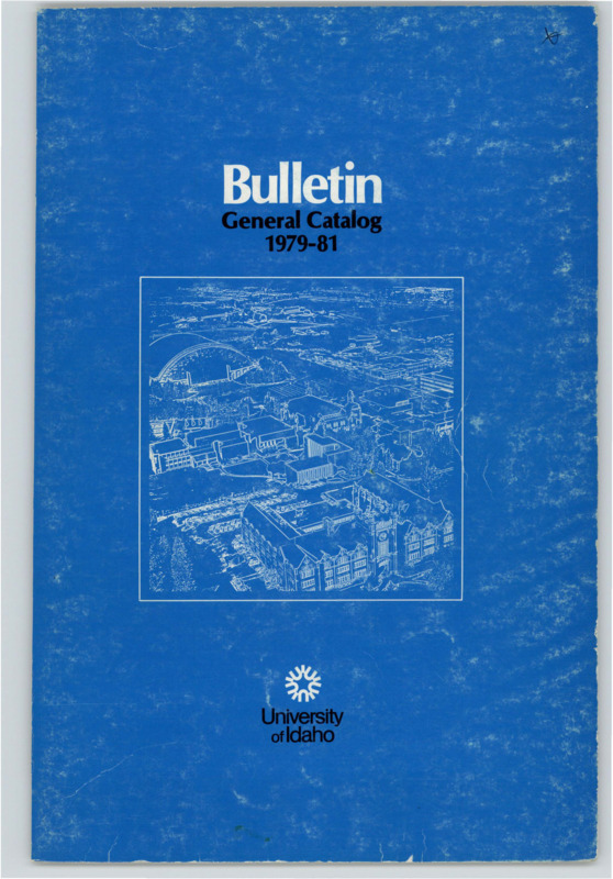 University of Idaho General Catalog 1979-1981
