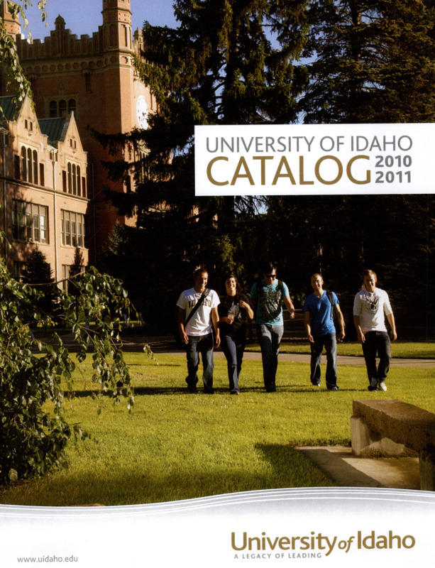 University of Idaho Catalog 2010-2011