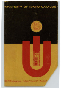 item thumbnail for University of Idaho Catalog 1969-1971