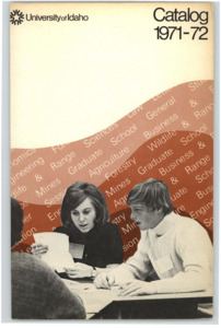 item thumbnail for University of Idaho Catalog 1971-1972