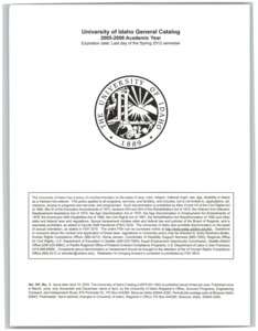 item thumbnail for University of Idaho Catalog 2005-2006