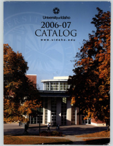 item thumbnail for University of Idaho Catalog 2006-2007