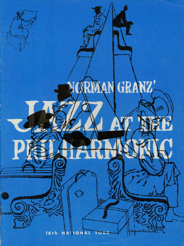 Norman Granz's Jazz at the Philharmonic 16th national tour program
