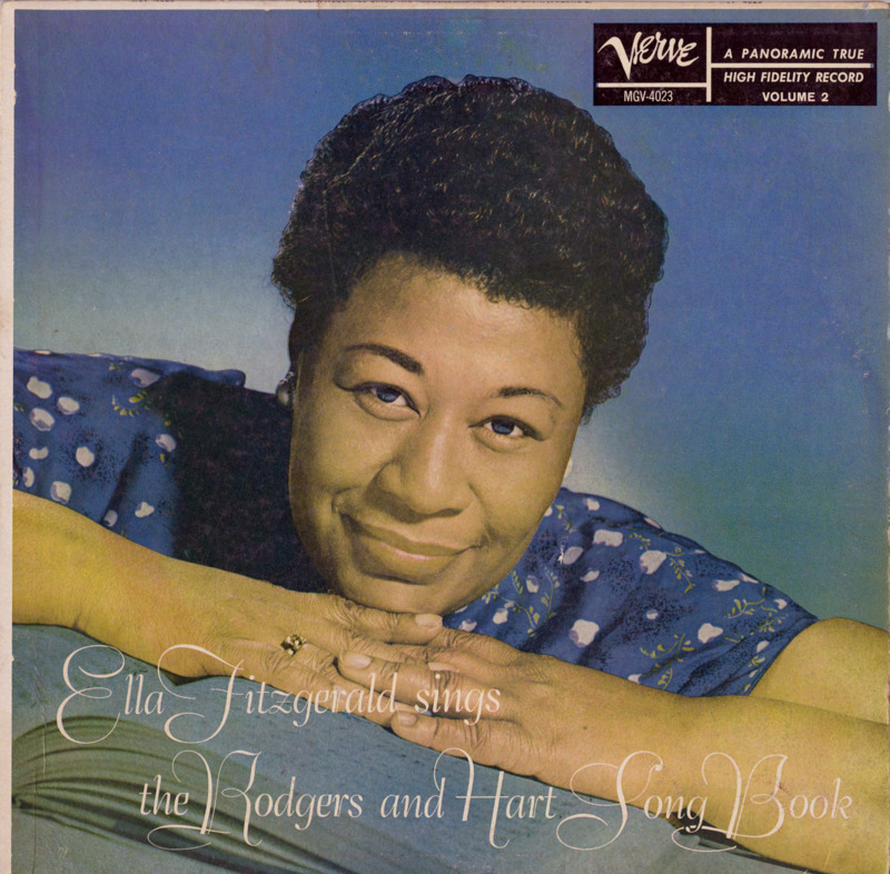 "Ella Fitzgerald Sings the Rodgers and Hart Song Book" record cover