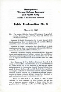 item thumbnail for Public Proclamation No. 3