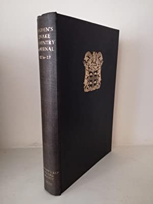 Snake Country journal, 1826-27 (book cover)