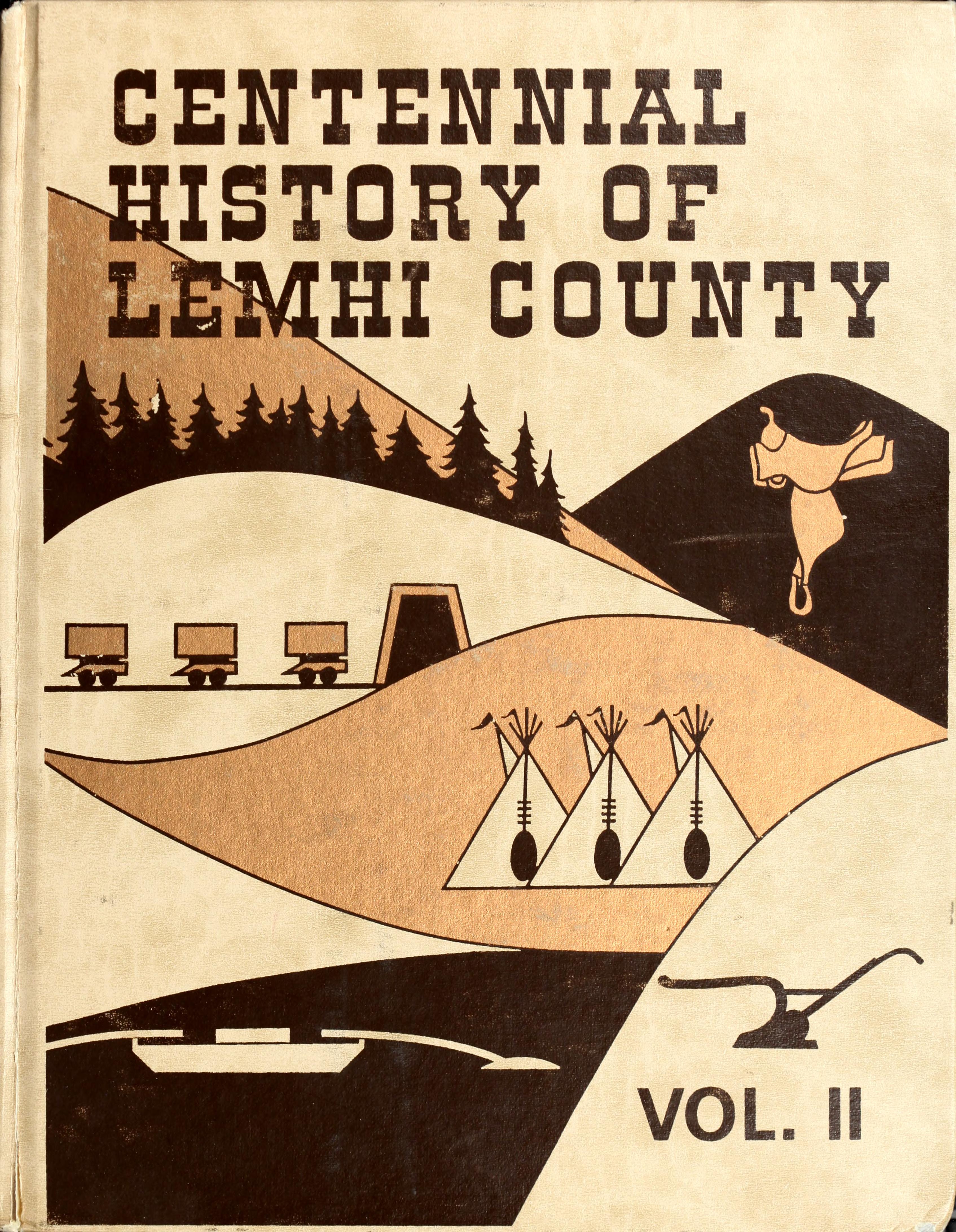 Centennial history of Lemhi County, Idaho (book cover)