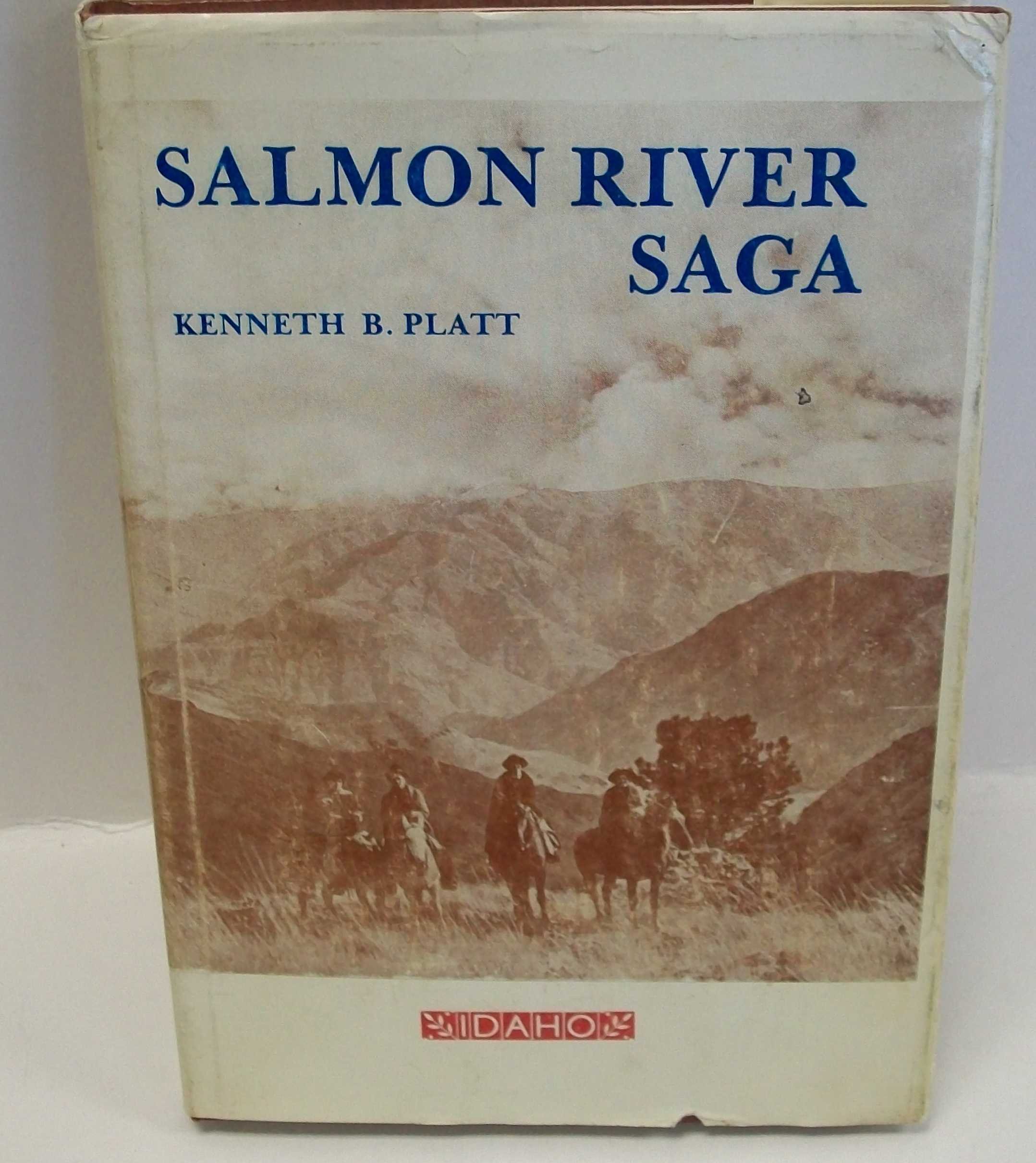Salmon River saga (book cover)