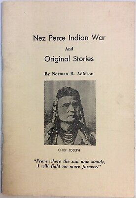 Nez Perce Indian war and original stories (book cover)