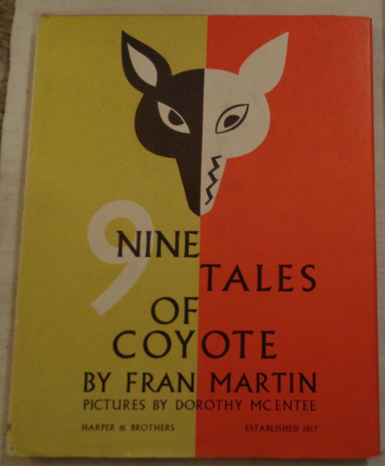 Nine tales of Coyote (book cover)