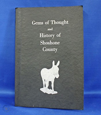 Gems of thought and history of Shoshone County (book cover)