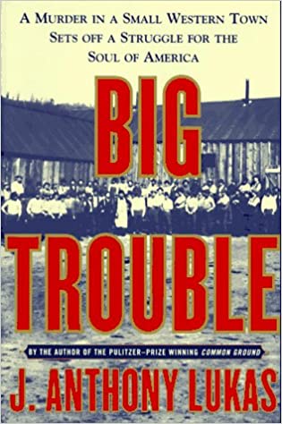 Big trouble: A murder in a small western town sets off a struggle for the soul of America (book cover)