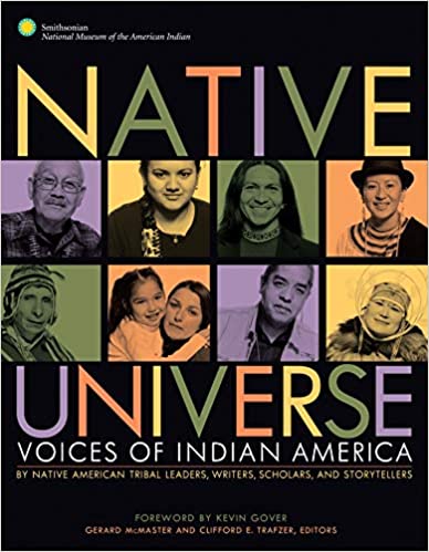 Native universe: Voices of Indian America (book cover)